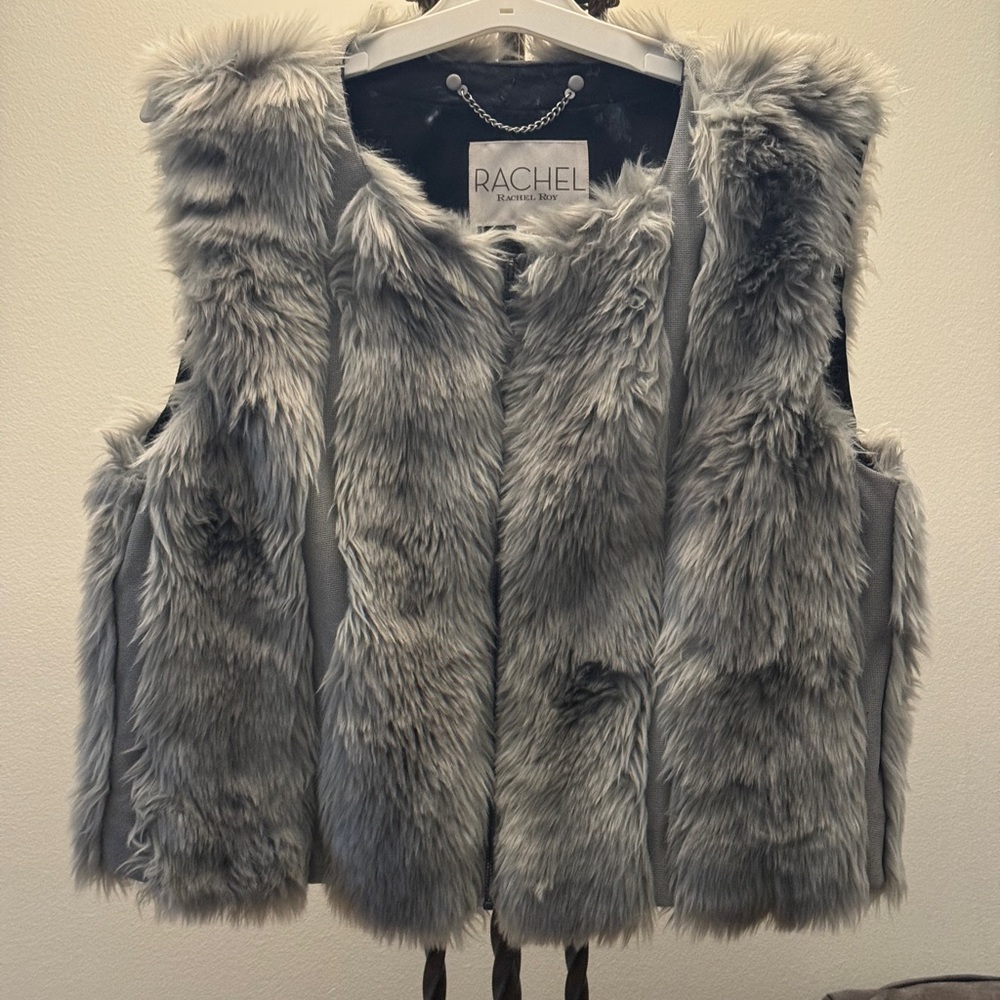 Rachel fur vest. Brand new never worn!